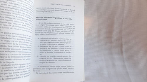 Imagen 6 de 7 de Proceso De Mediacion Resolucion De Conflictos Moore Granica