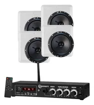 Comprar Som Ambiente Nf-e Taramps 4 Arandelas Receiver Casa Comercio