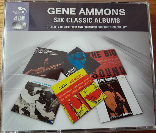 Jazz - Gene Ammons Box 4 Cd's - 6 Discos Originales