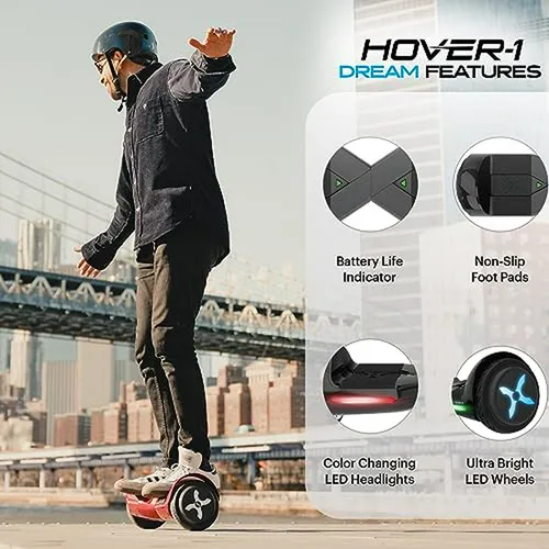 Hoverboard Eléctrico Hover-1 Dream | Velocidad Máxima De 7mp