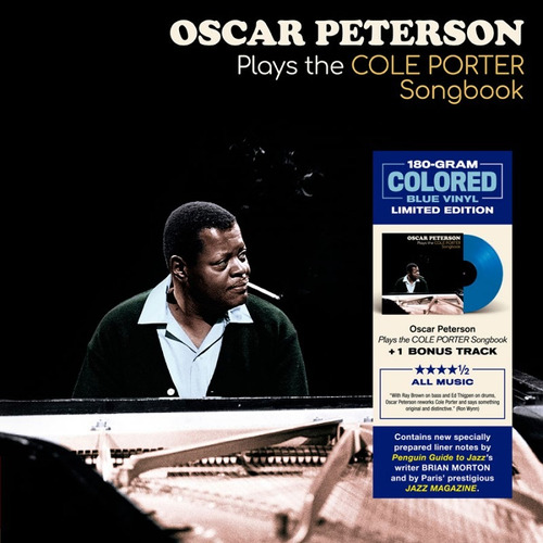 Lp Disco Oscar Peterson Plays Cole Porter Songbook Novo Azul