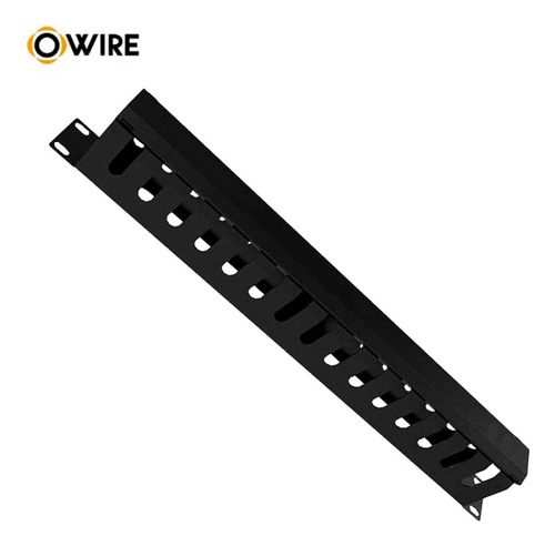 Organizador Horizontal Owire Para Rack 1ur 44x75