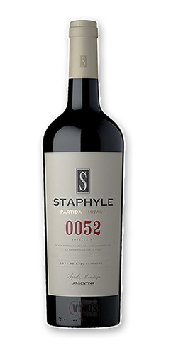 Vino Staphyle Malbec Partida Limitada X 750 Ml