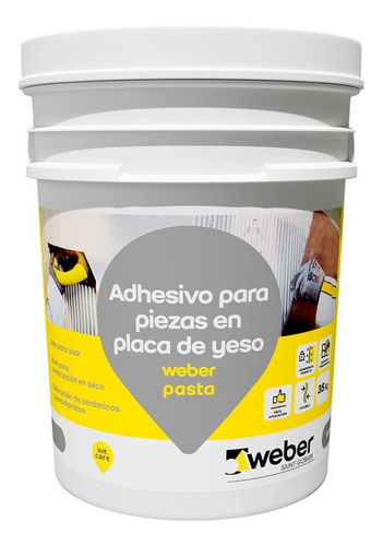 Pegamento Adhesivo En Pasta Weber X 35 Kg