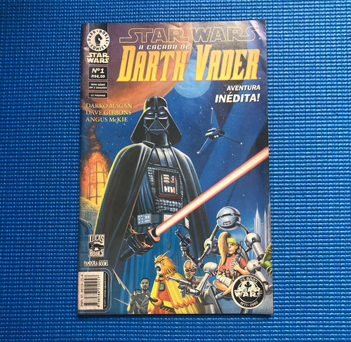 Hq Star Wars: A Caçada De Darth Vader - Pandora Books - No 1 (Usado)