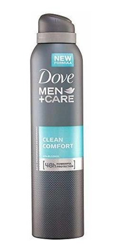 Dove Men + Care Desodorante Aerosol Clean Comfort 250 Ml.