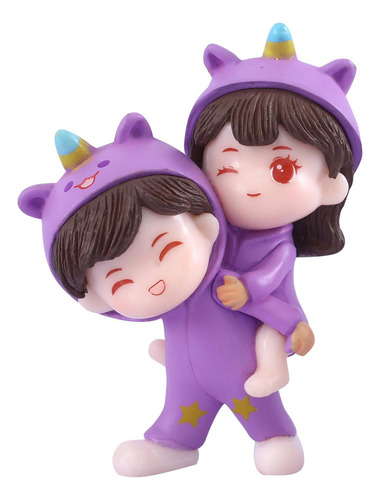 4 Figuras Románticas De Casa De Muñecas En Estilo B