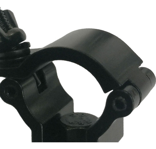 2 Abrazadera En Forma De O Robusta, Negro Para 24 A 26 Mm
