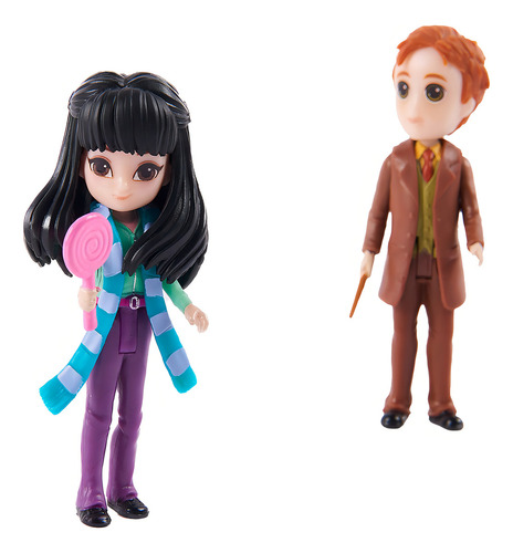 Harry Potter Bonecos Amigos Mágicos De 7cm Cho E George Sunny