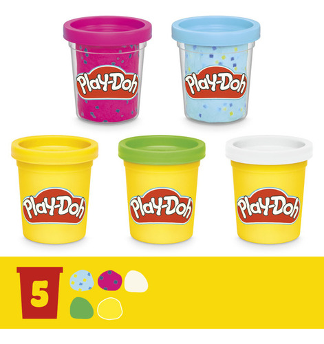 Set De Masa Moldeable Play-doh Crea De Juguete Multicolor