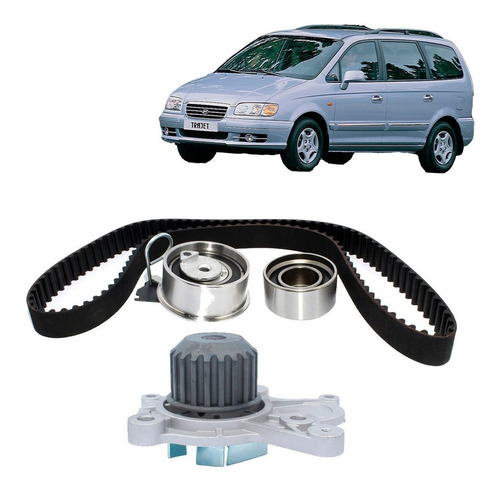 Kit Distribucion + Bomba Para  Trajet 2.0 D4ea 2003 2006