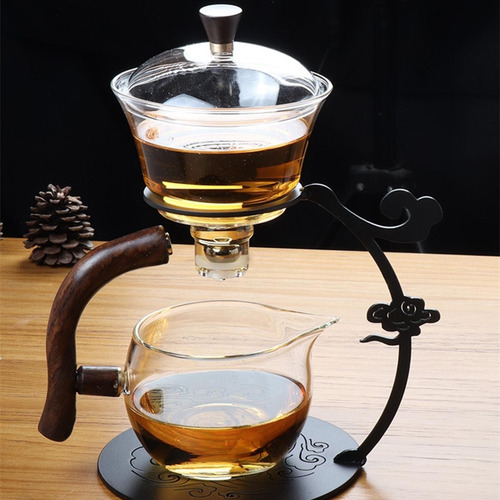 Juego De Té De Cristal Kungfu Creativo, Tetera De Cristal