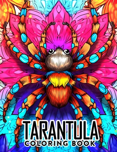 Libro: Tarantula Coloring Book: 30 Character Coloring Pages