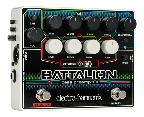 Pedal Electro Harmonix Bass Preamp Battalion