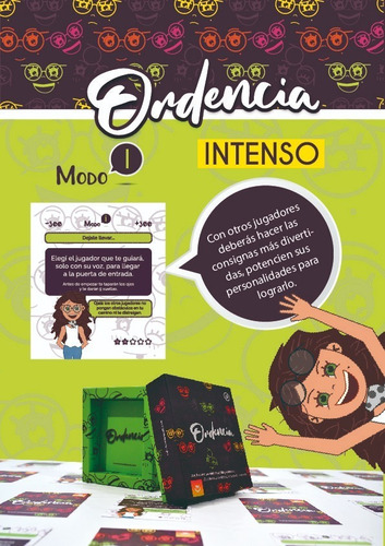 Juego De Mesa Consignas Para Toda La Familia Ordencia