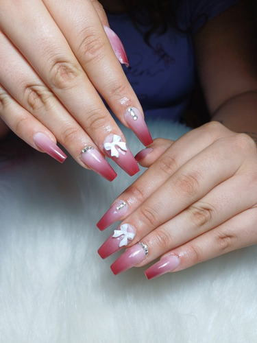 Uñas Esculpidas Sofgel Esmaltado Semi
