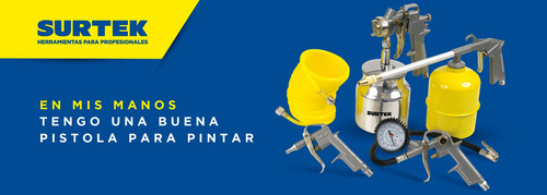 Juego De Accesorios P/pintar Surtek Kpp5 5 Pzs