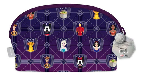 Cosmetiquera Republic Cosmetics Disney 100 Mickey Y Amigos Color Violeta