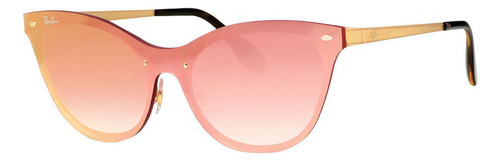 Ray Ban Rb3580n 043/e4 Eye Cat Blaze Rosa Espejo Dorado