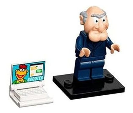 Minifigura De Lego, Serie Muppets, Statler Minifig