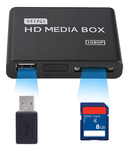 Reproductor Multimedia Digital Full-hd De 1080p, Salida, 71