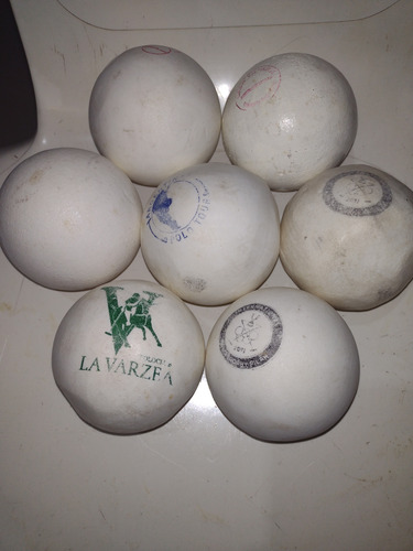Lote De Bochas Pelotas De Polo Colección (Usado)