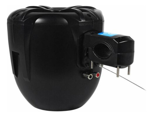 (4) Rockville Rwb80b 8 Black 2 Way 300 Watt Marine Wake Ccc