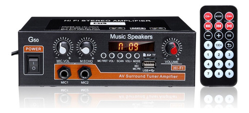 800w Hifi Stereo Audio Audio Amplificador Audio Audio
