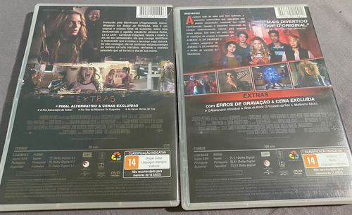 Dvd A Morte Te Dá Parabéns 1 E 2 (Usado)