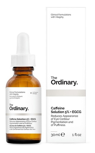 Ordinary Caffeine Solution 5% + Egcg 100% Original Importado