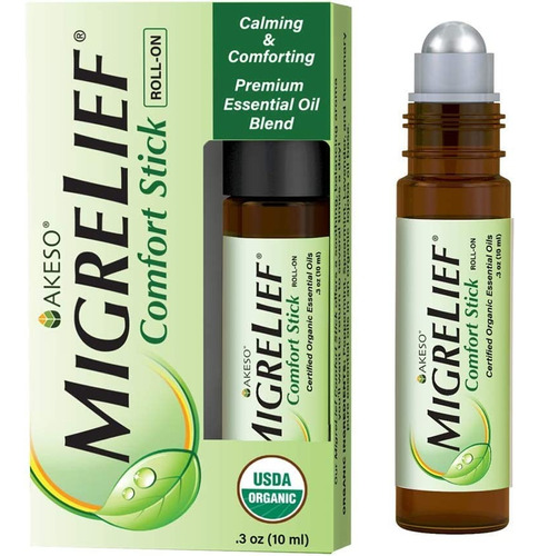 Aceite Esencial Para El Dolor De Cabeza. Migrelief 