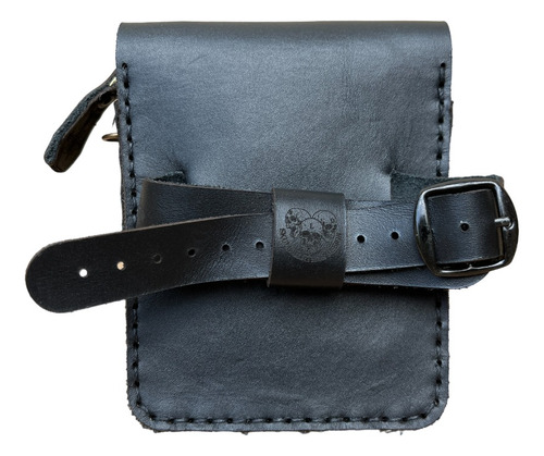 Bolsa De Cuero Crossbody Smart Skull De Skull Leather Design