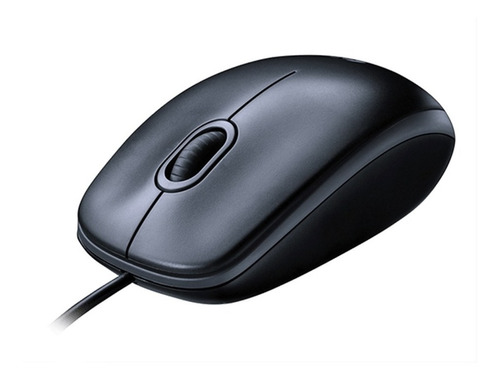 Logitech Mouse Óptico Usb Con Cable M100 Negro - Logitech