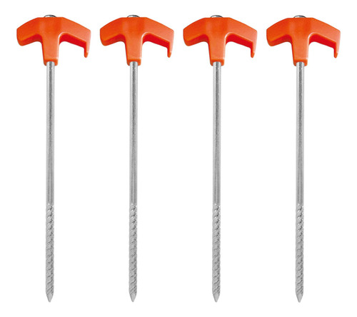 4x Estacas Atornilladas Para Tienda De Campaña, Estacas