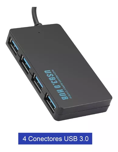 Hub Usb 3.0 - 4 Puertos Usb - Alta Velocidad