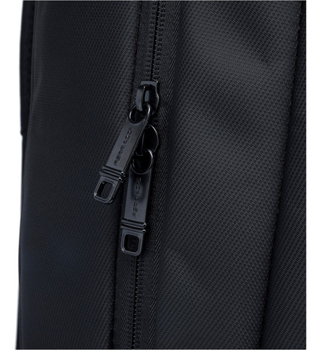 Mochila Executiva Reforçada Grande Notebook Trabalho Cor Preto Desenho Do Tecido Liso