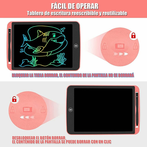 Tableta De Dibujo Con Pantalla Táctil Lcd Magic Whiteboard 1