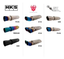 Comprar Resonador S Hks Six Acero Inoxidable Auto Camioneta Mufflers