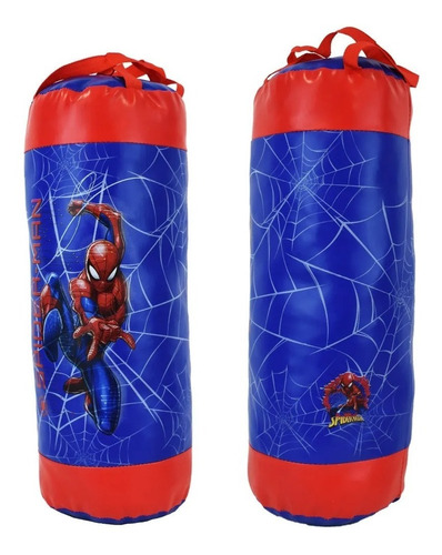 Set De Boxeo Bolsa Y Guantes Spiderman Marvel