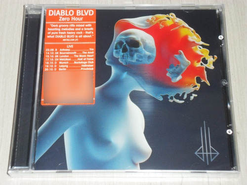 Cd Diablo Blvd - Zero Hour 2017 (europeu) Lacrado