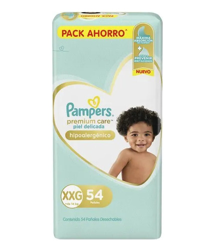 Pampers Premium Care Xxg X 54 Un. Ofertaaaaa