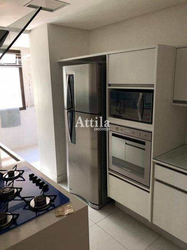 Apto 3 Dorms, Santos - V1696