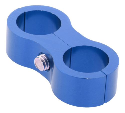 Abrazadera Separadora De Manguera De 2 Orificios An8 Azul