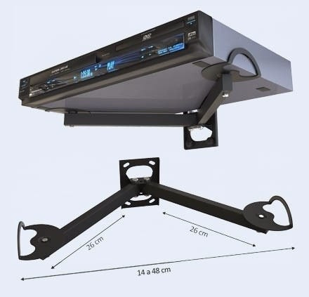 Soporte Decodificador, Consola De Juegos Tipo Rack Nakan