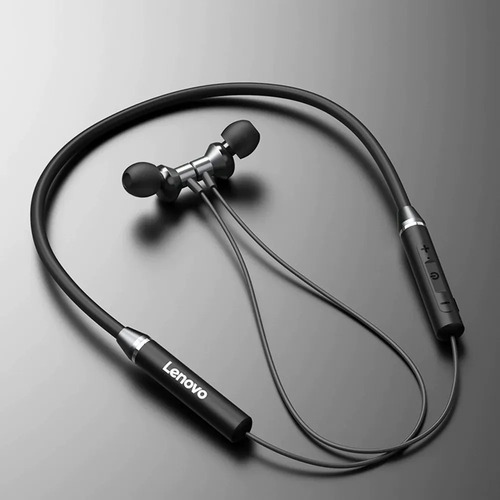 Fone De Ouvido Sem Fio Lenovo-qe03 Bluetooth Neckban