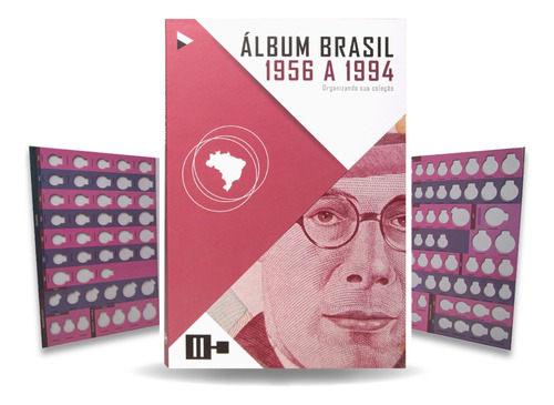 Álbum Para Moedas Brasileiras Da Reforma Monetária 1956 1994