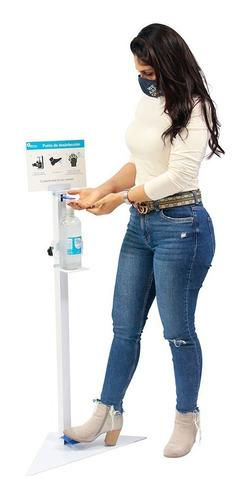 Imagen 3 de 9 de Pedal Dispensador Gel Antibacterial Jabón Sin Contacto Gm
