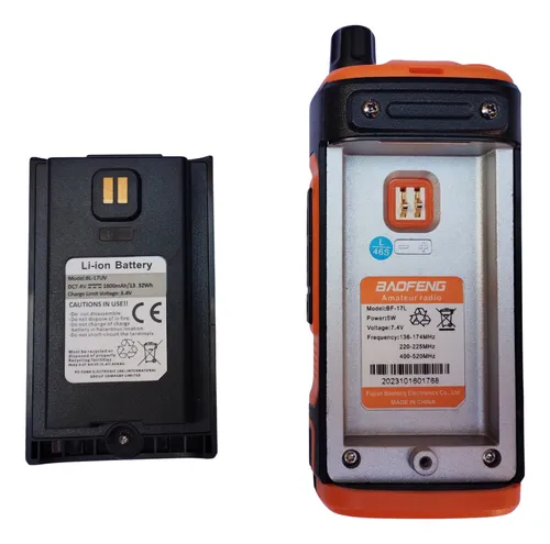 X6 Radio Walkie Talkie Baofeng Uv-17 Pro L Usb-c Ip45 Bf-17l