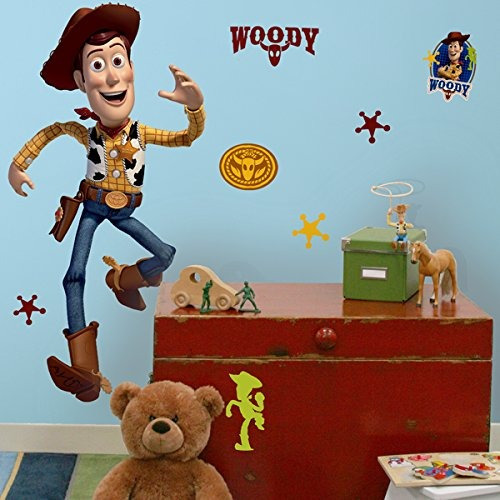 Vinilo Decorativo Pared [03p9vzca] Toy Story Woody Gigante