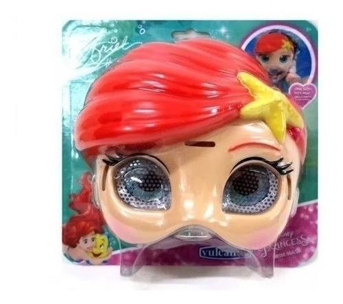 Imagen 1 de 4 de Mascara Para El Agua Ariel De La Sirenita - Vulcanita